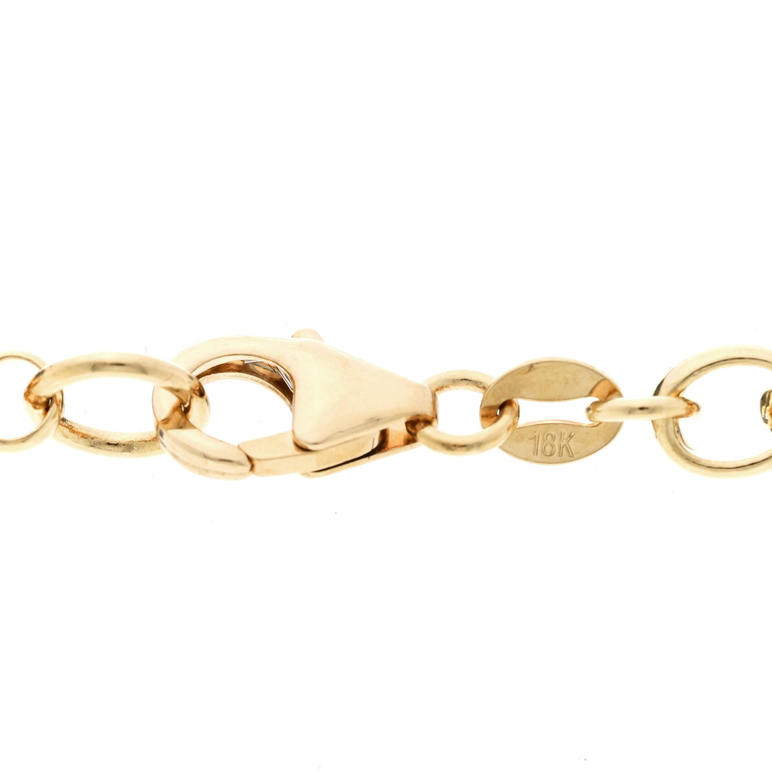 Foundrae 18K Yellow Gold Large Strength Medallion Heavy Mixed Belcher Extension Chain Necklace 5 of 6