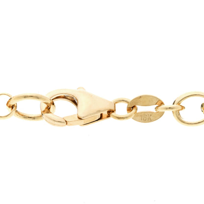 Foundrae 18K Yellow Gold Large Strength Medallion Heavy Mixed Belcher Extension Chain Necklace 5 of 6