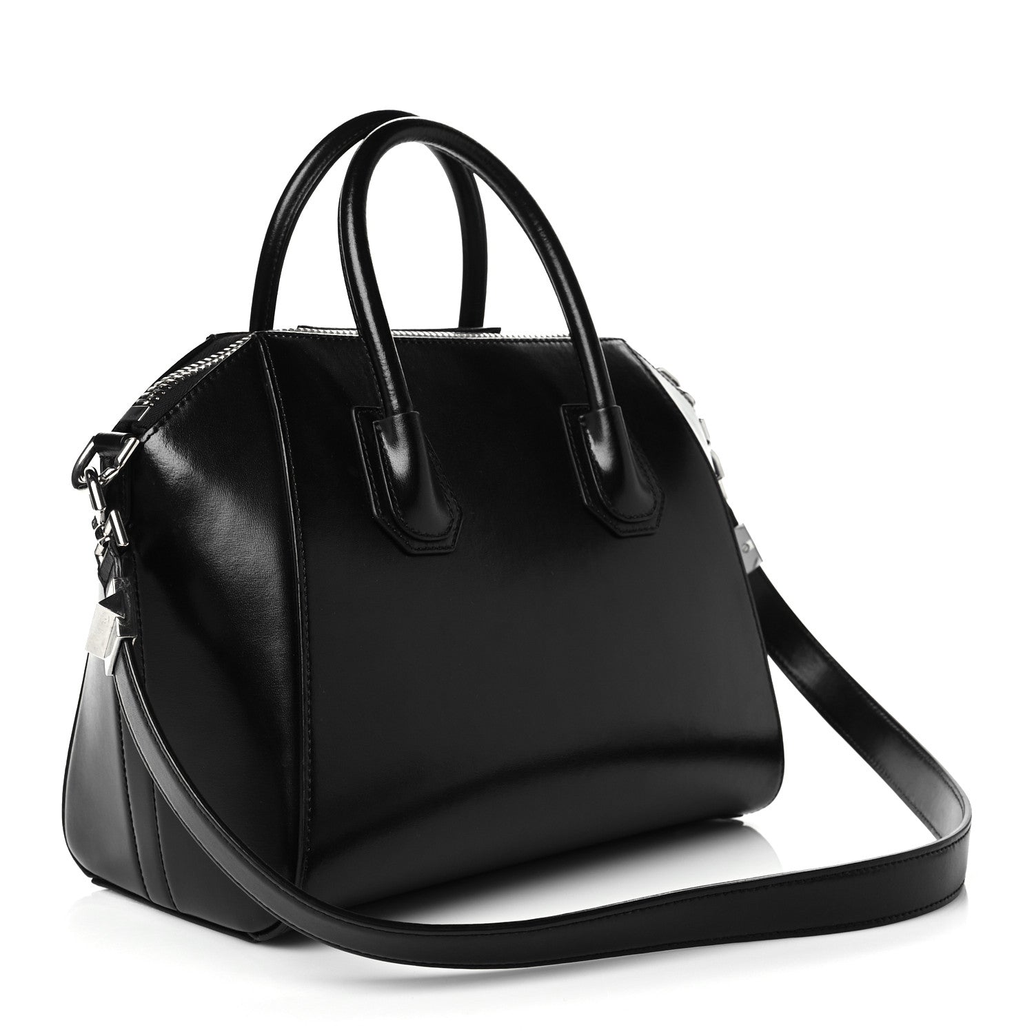 Givenchy Shiny Lord Calfskin Small Antigona Black 3 of 10