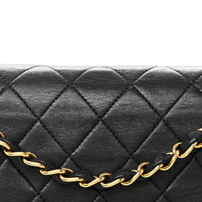 Chanel Lambskin Quilted Medium Single Flap Black 8 of 13