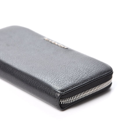 Givenchy Sugar Goatskin Pandora Zip Around Wallet Black 9 of 9