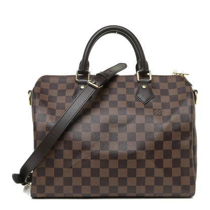 Louis Vuitton Damier Ebene Speedy Bandouliere 30 1 of 11