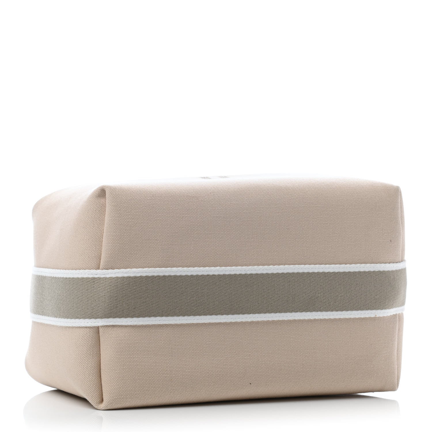 Hermes Canvas Large Bride-A-Brac Pouch Natural 3 of 4