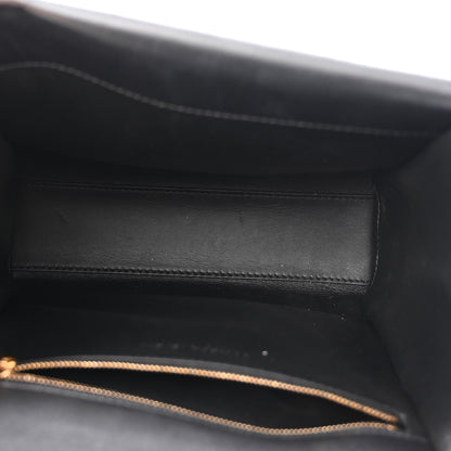 Bottega Veneta Box Calfskin Nappa Clip Bag Black 5 of 10