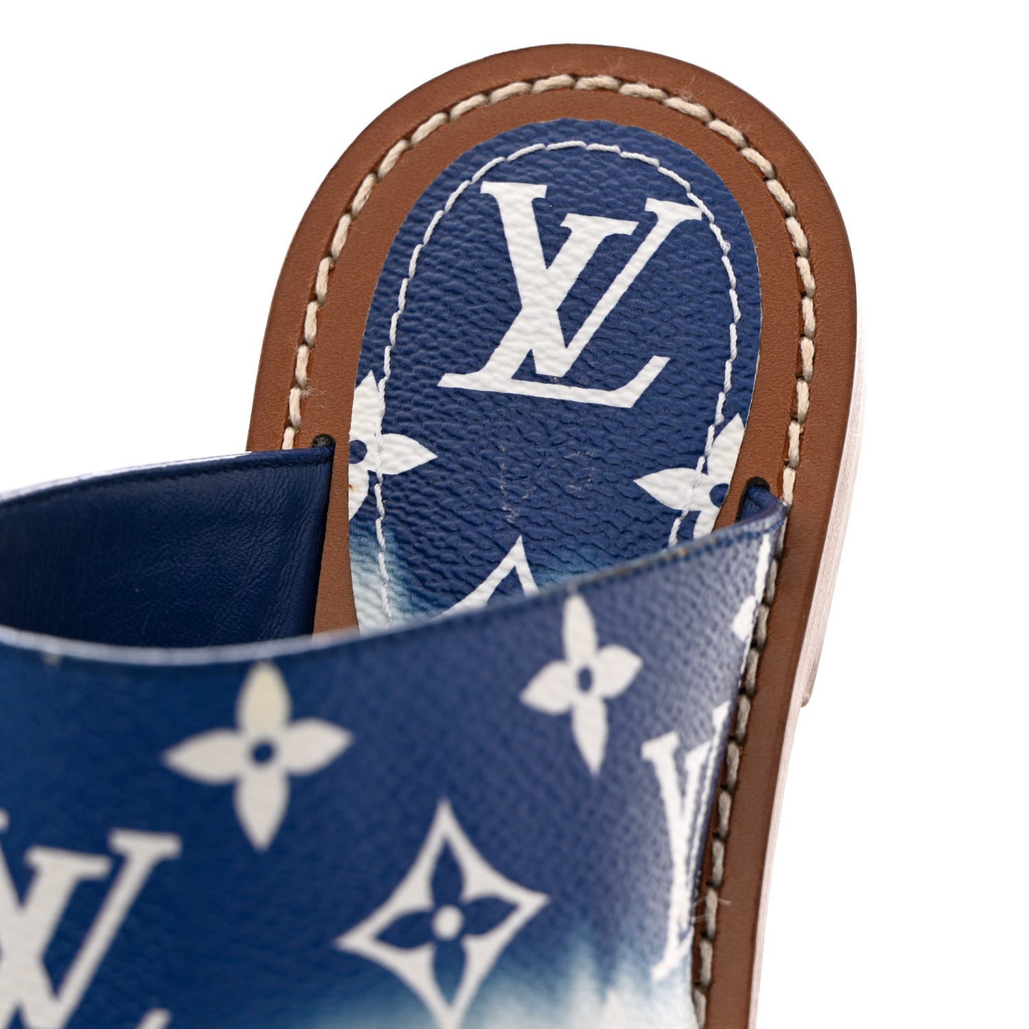 Monogram Escale Palma Sandals 37 Blue