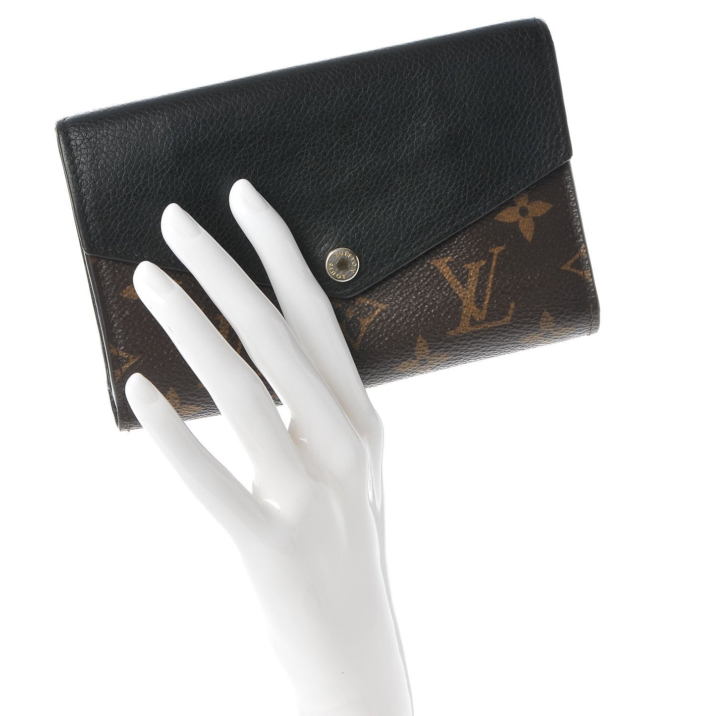 Monogram Pallas Compact Wallet Black