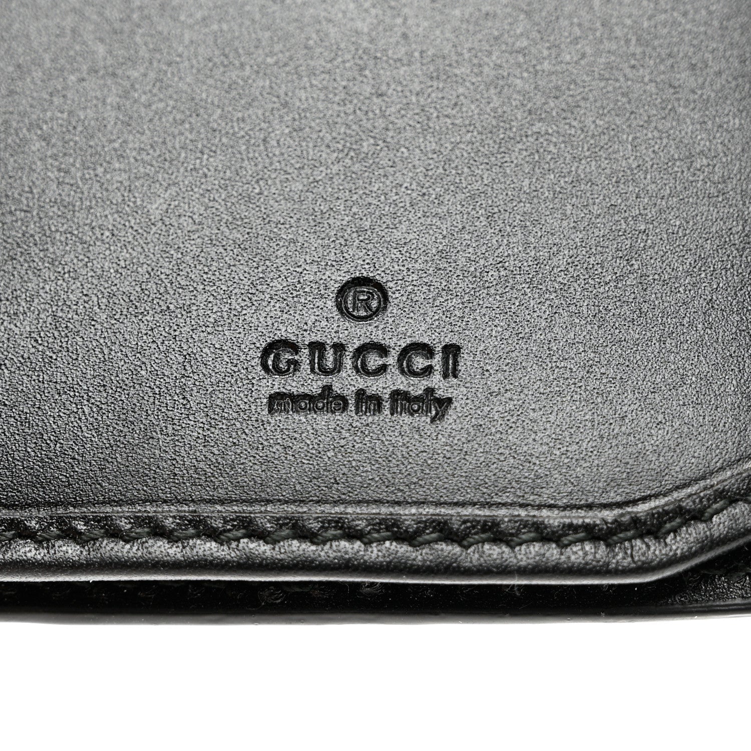 Gucci Guccissima Signature Web New Web Long Wallet Black 6 of 6