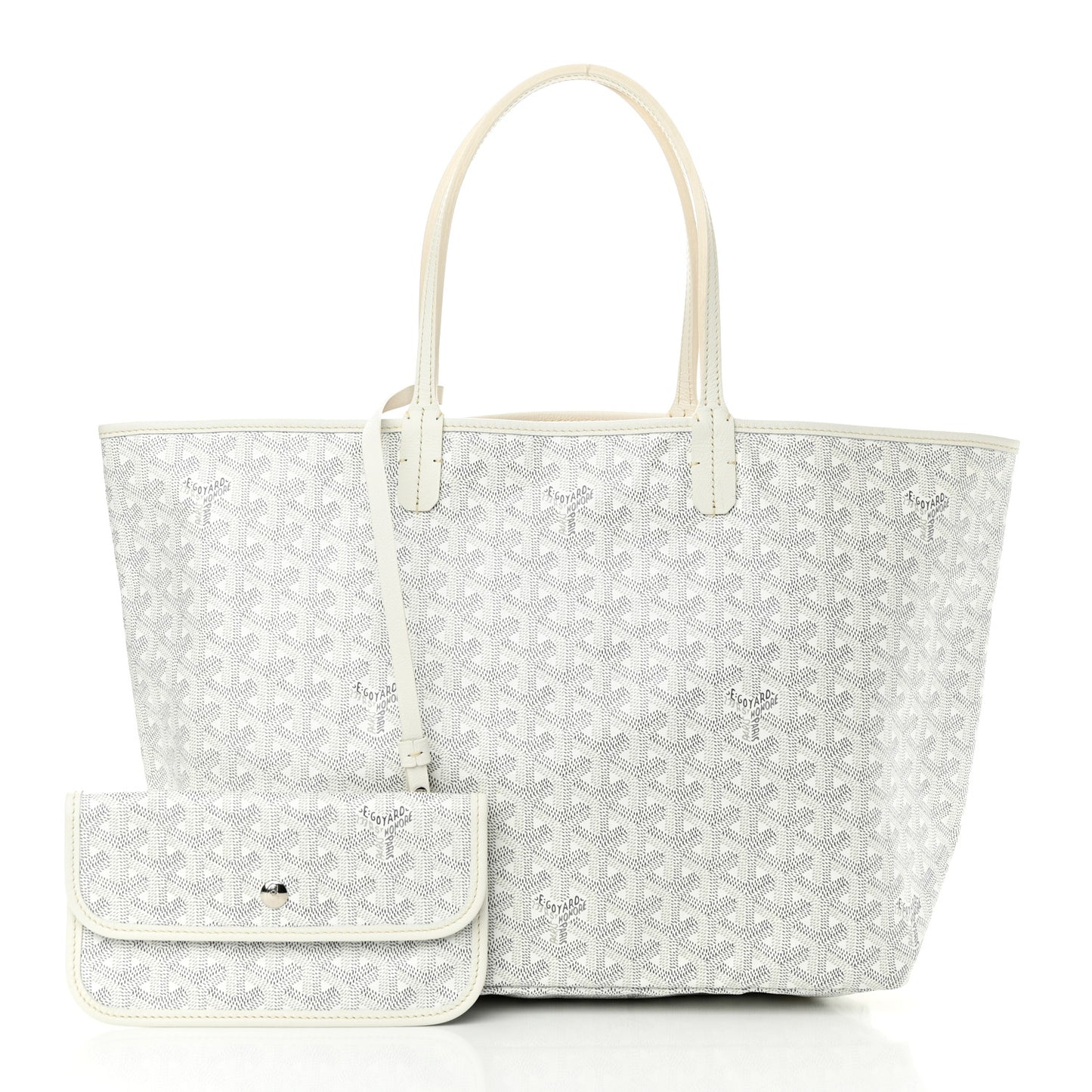 Goyardine Saint Louis PM White