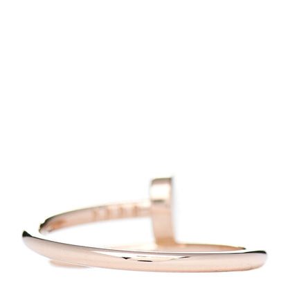 Cartier 18K Pink Gold Small Juste Un Clou Ring 54 7 3 of 5