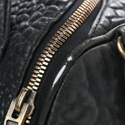 Alexander Wang Pebbled Lambskin Rockie Black Antique Brass Hardware 9 of 14