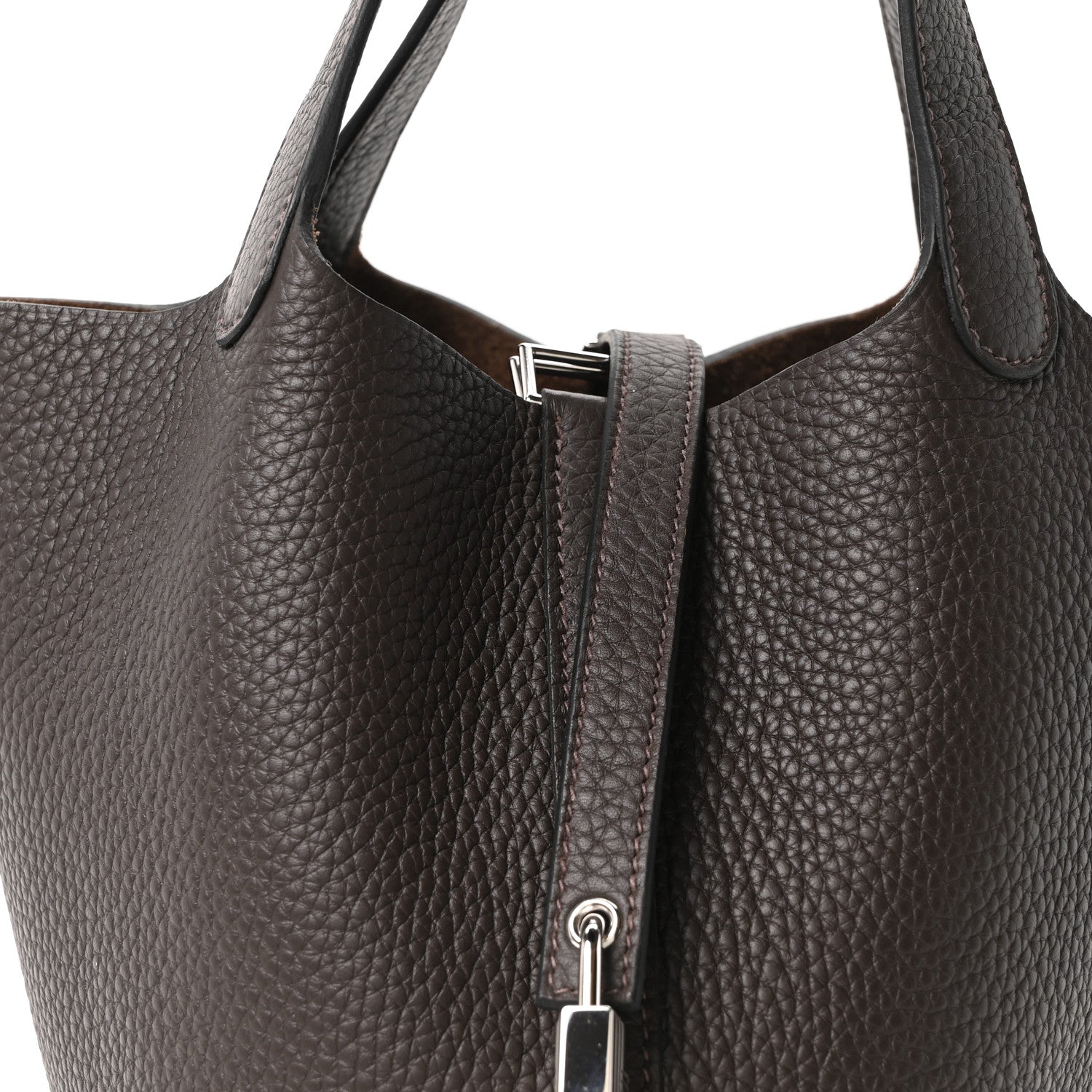 Hermes Taurillon Clemence Picotin Lock 18 PM Ebene 1828517