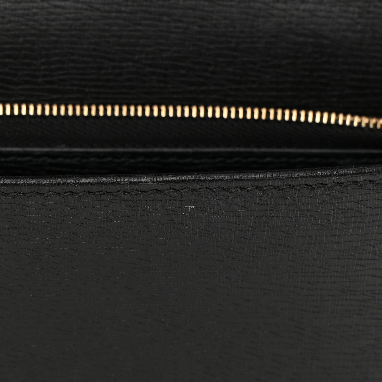 Gucci Textured Calfskin Medium Betty Chain Wallet Black 12 of 14