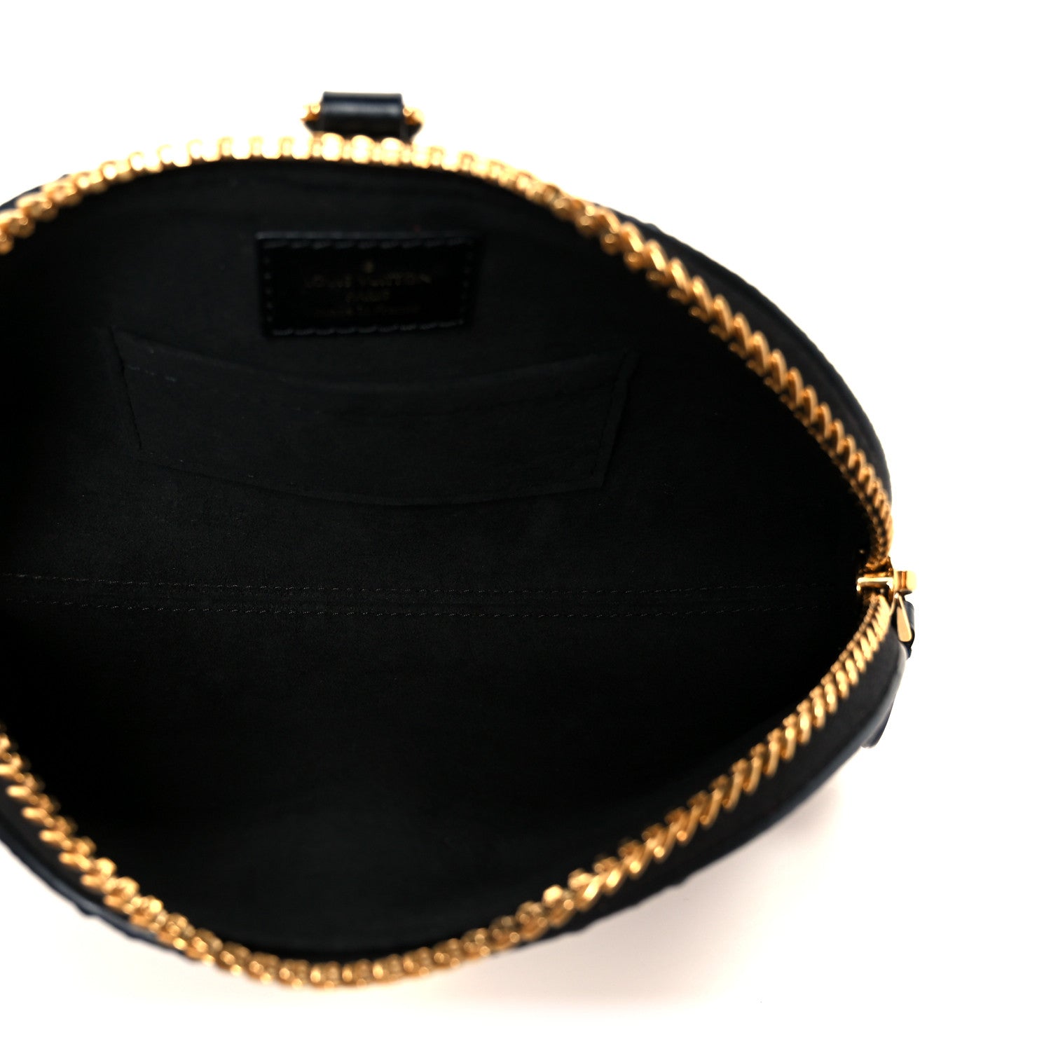 Louis Vuitton Embossed Monogram Midnight LV Moon Pochette Black 5 of 10
