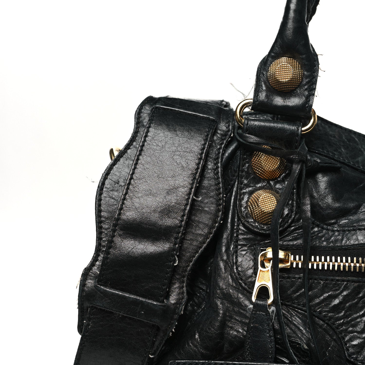Balenciaga Agneau Giant 21 Gold Hardware City Black 14 of 18