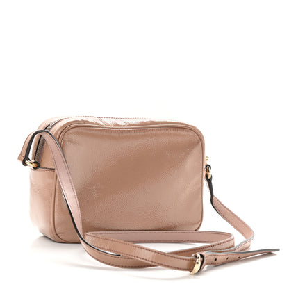 Gucci Vernice Naplack Small Soho Disco Bag Dark Cipria 2 of 11