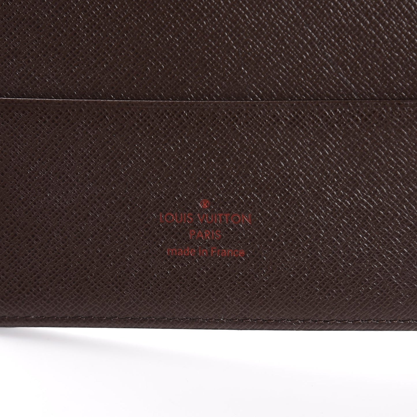 Damier Ebene Large Ring Agenda Cover