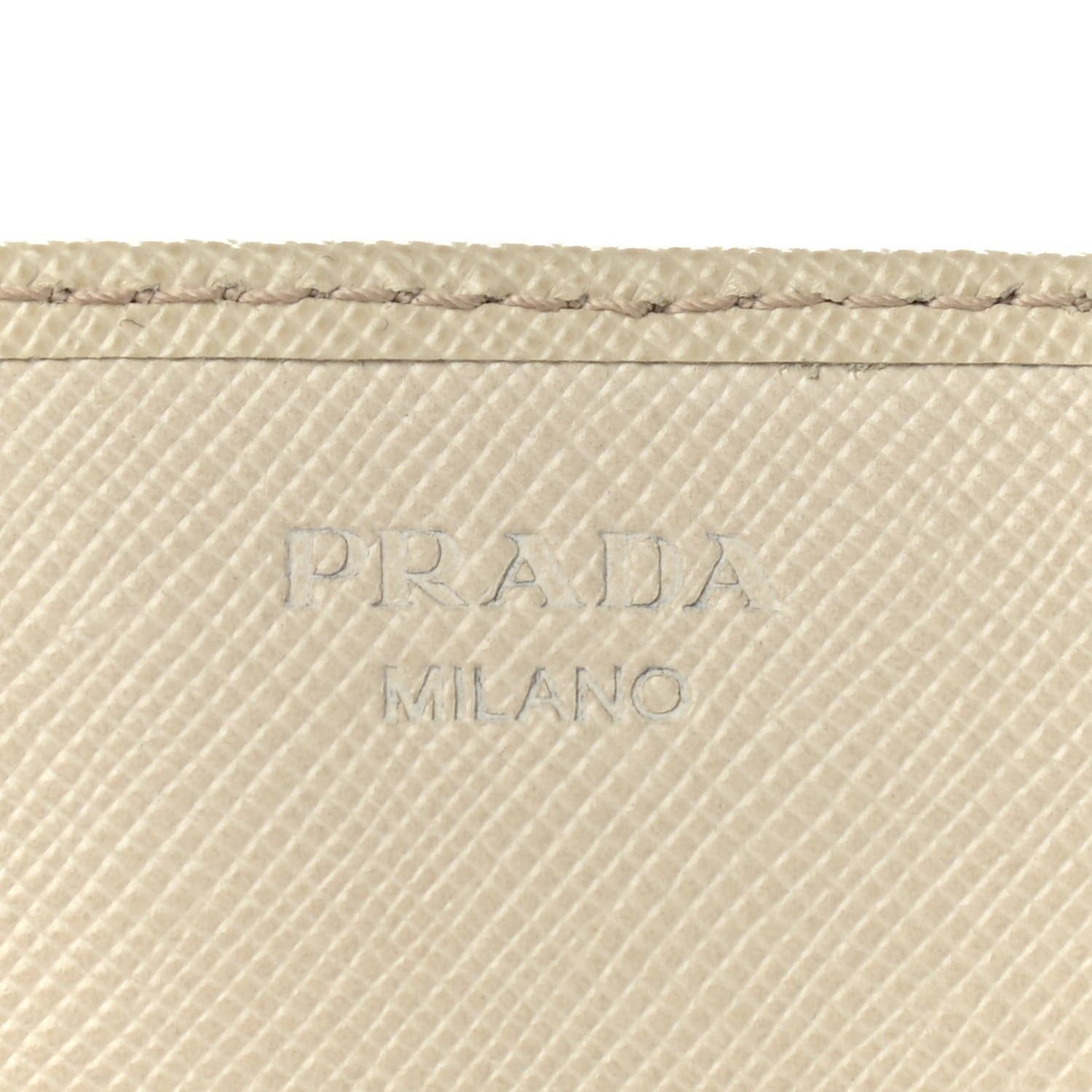 Prada Saffiano Continental Wallet Cera 6 of 8