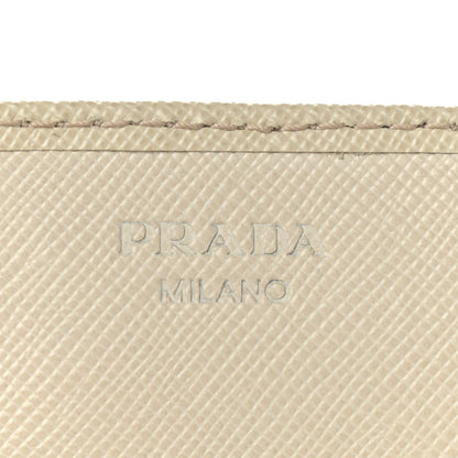 Prada Saffiano Continental Wallet Cera 6 of 8