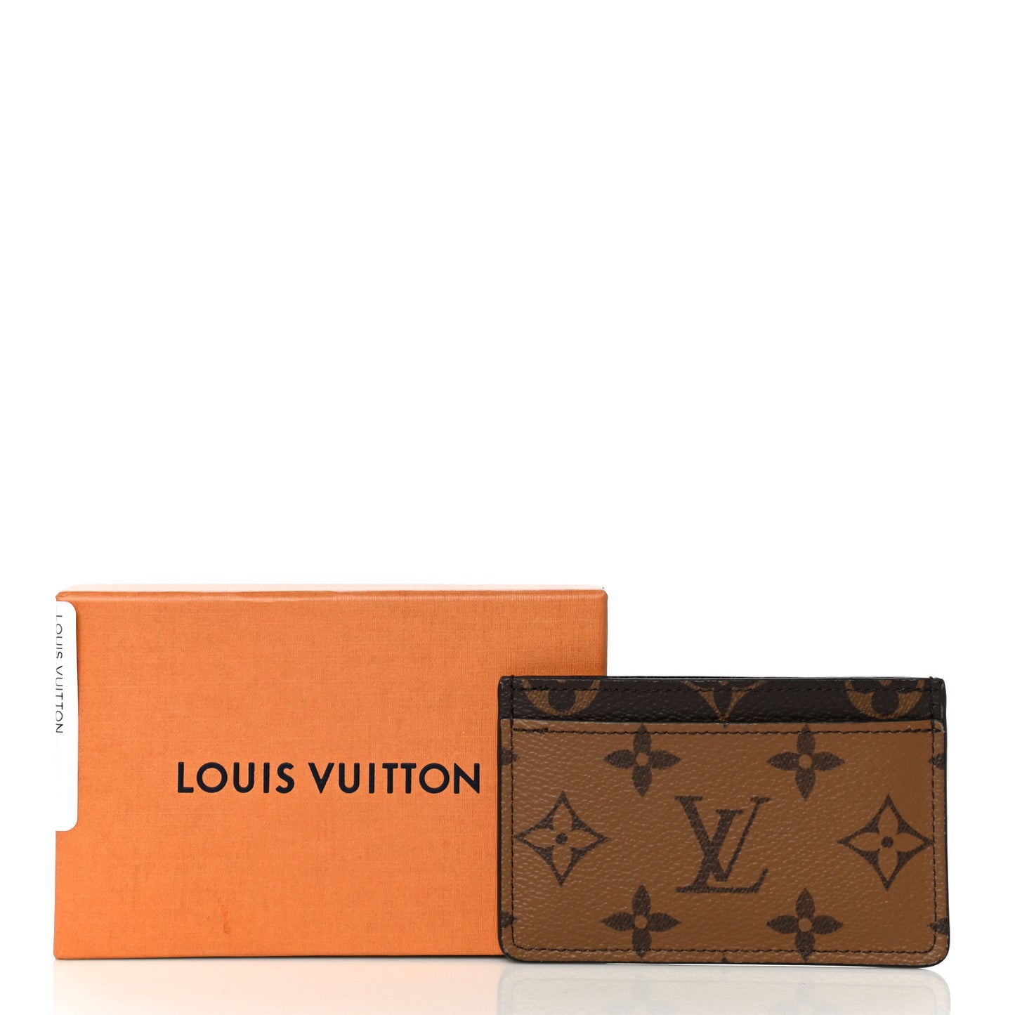 Reverse Monogram Card Holder