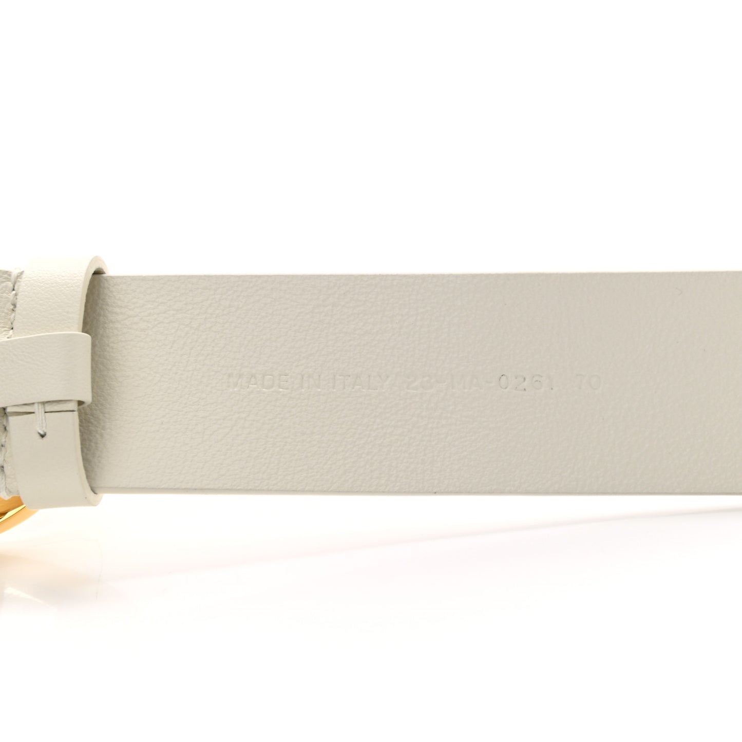 Calfskin 30 Montaigne Belt 70 Latte Multicolor