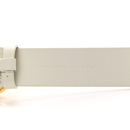 Christian Dior Calfskin 30 Montaigne Belt 70 Latte Multicolor 5 of 6