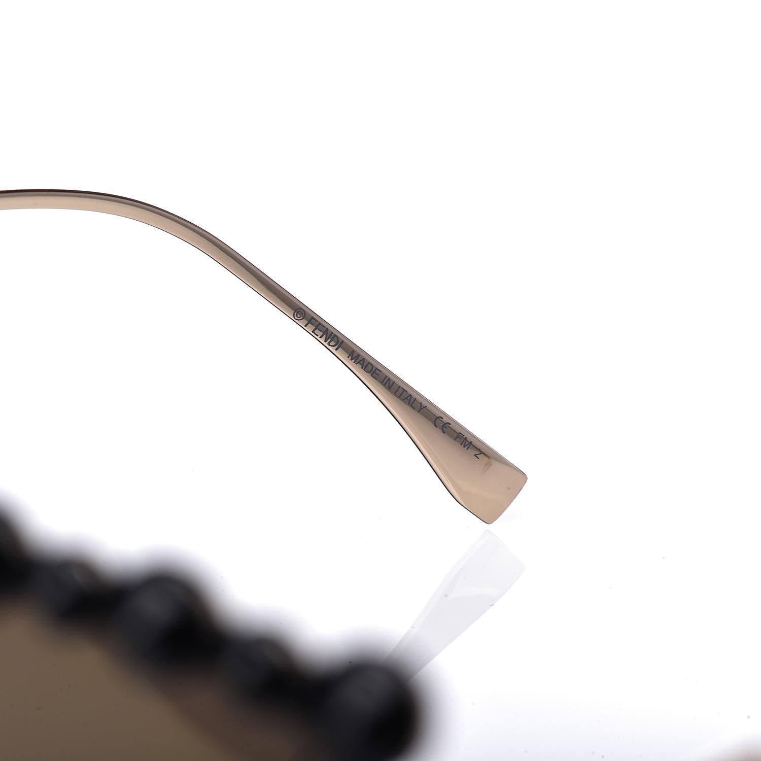 Fendi Square Dots Sunglasses FF 0259/S Black 7 of 9