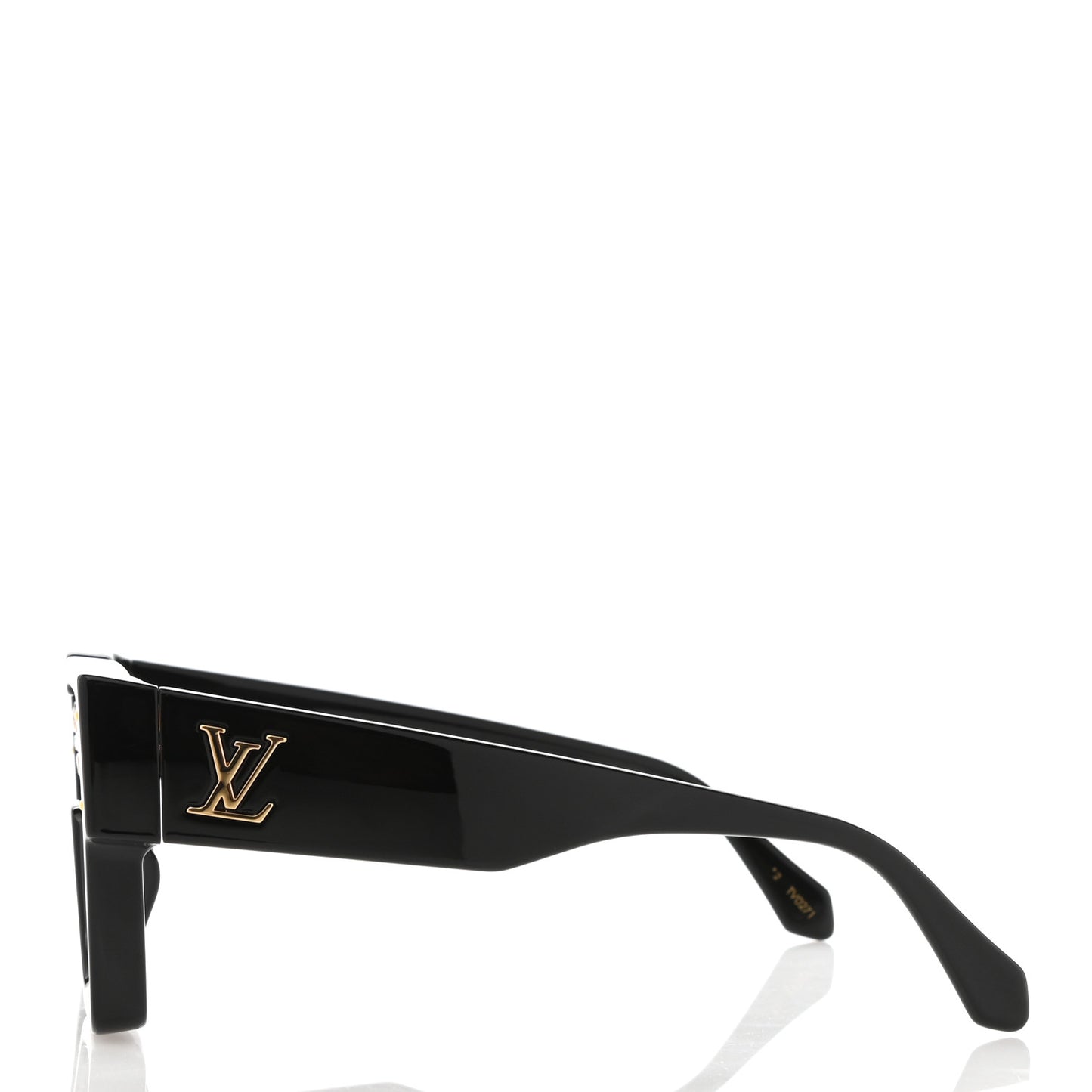 Acetate Swarovski Crystal Cyclone Sunglasses Z1578W Black
