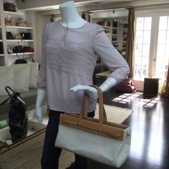 Hermes Toile Herbag Cabas 2 of 10