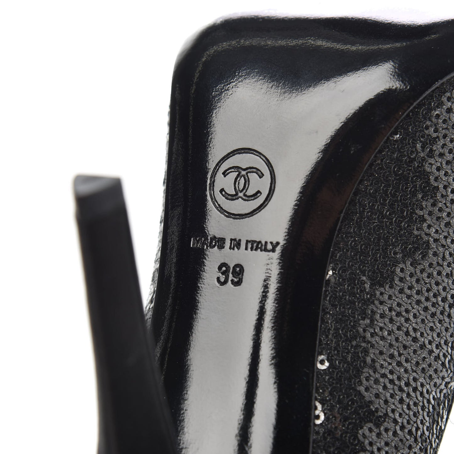 Sequin Pumps 39 Black