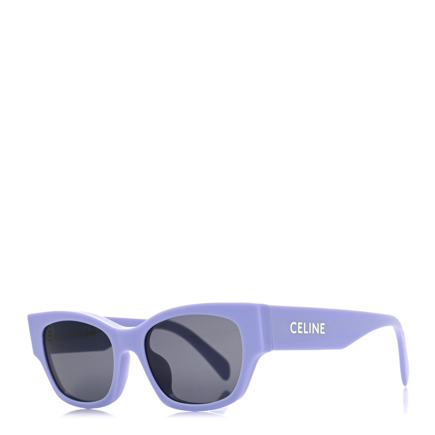 Acetate Cat Eye Sunglasses CL40197U Shiny Lilac Smoke