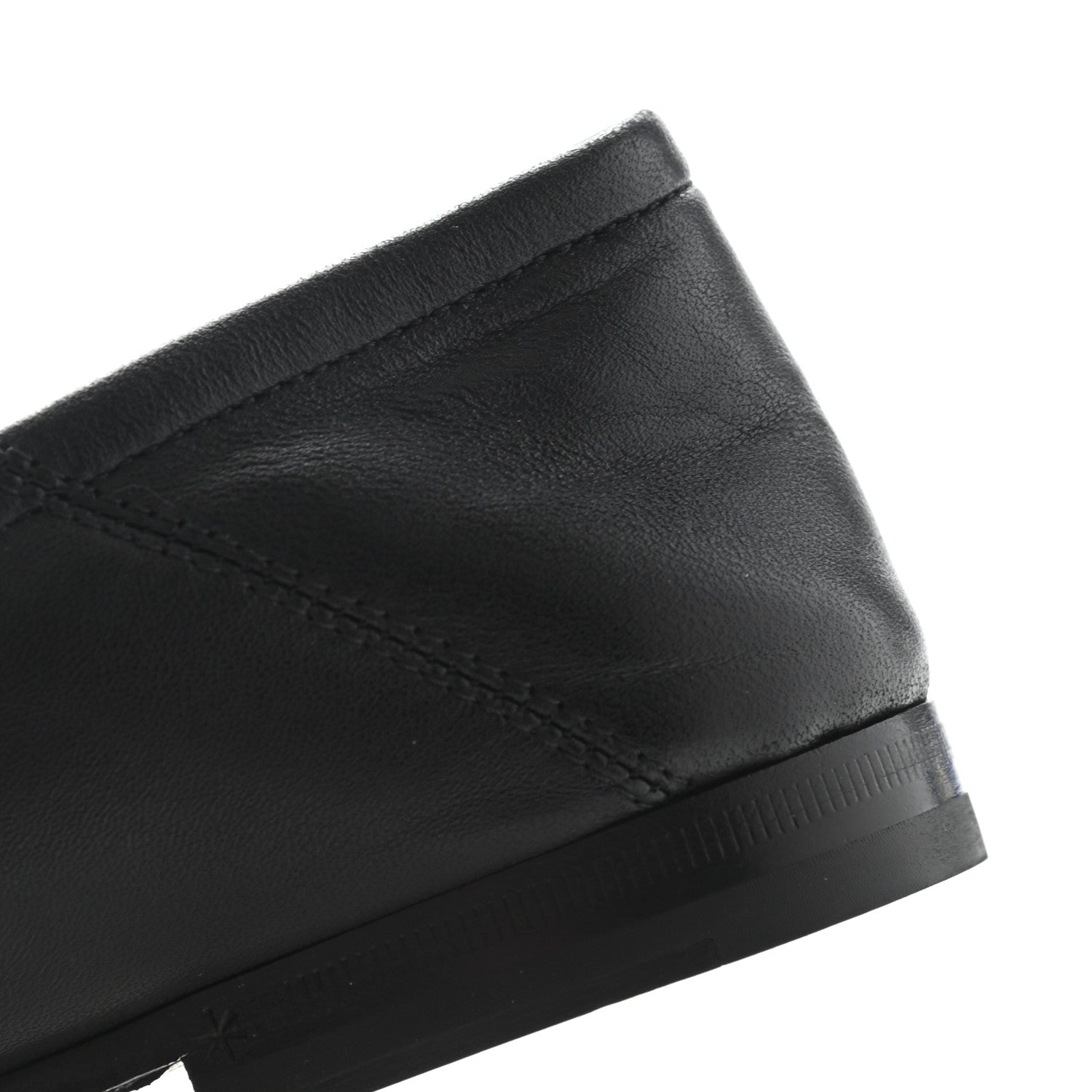 Gucci Lambskin Womens Brixton Horsebit Loafers 35.5 Black 7 of 7
