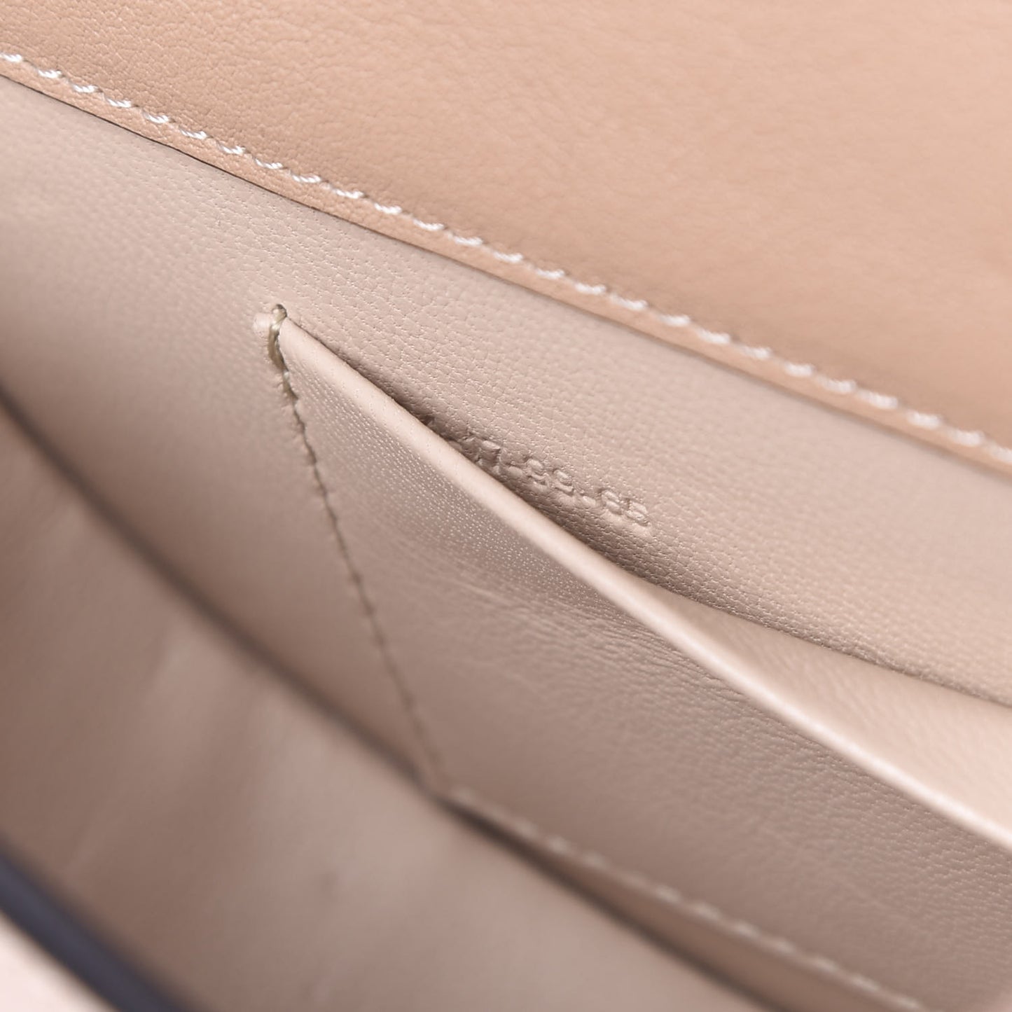 Calfskin Small Nile Bracelet Minaudiere Bag Brown