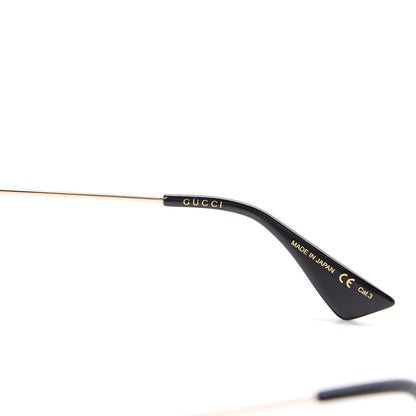 Gucci Web Aviator Sunglasses GG0062S Black 7 of 9