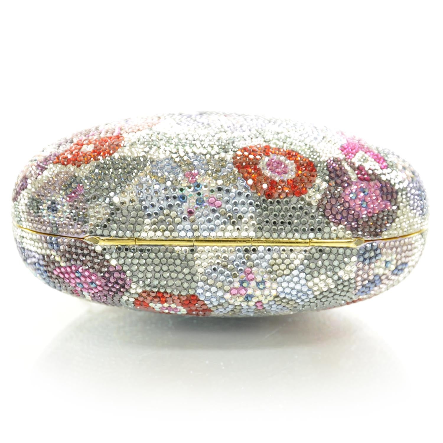 Judith Leiber Swarovski Crystal Minaudiere Multicolor 4 of 7