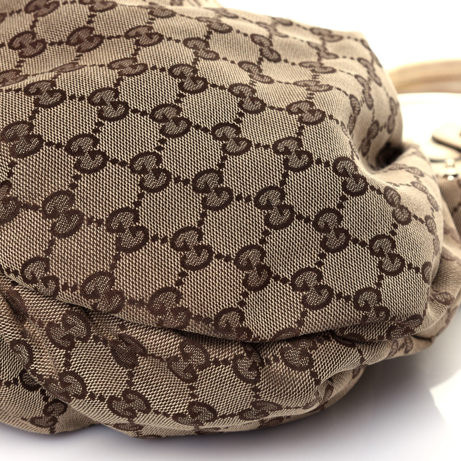 Gucci Monogram Studded Pelham Tote Off White 9 of 12