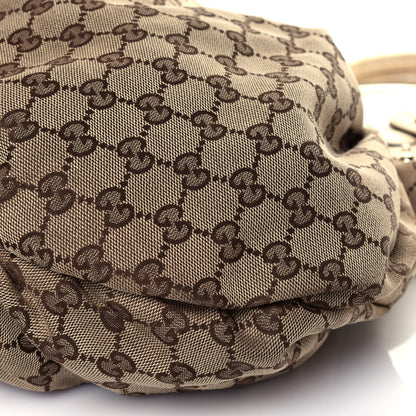 Gucci Monogram Studded Pelham Tote Off White 9 of 12