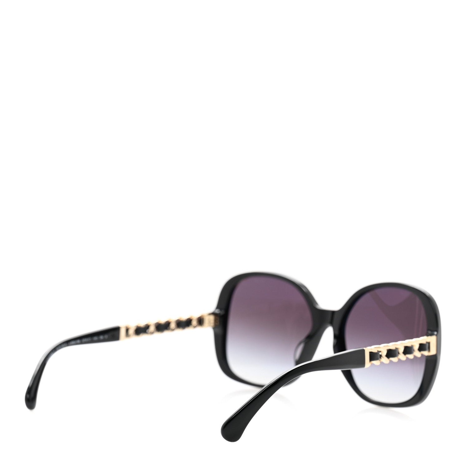 Chanel Acetate Chain Sunglasses 5470-Q-A Black 4 of 9