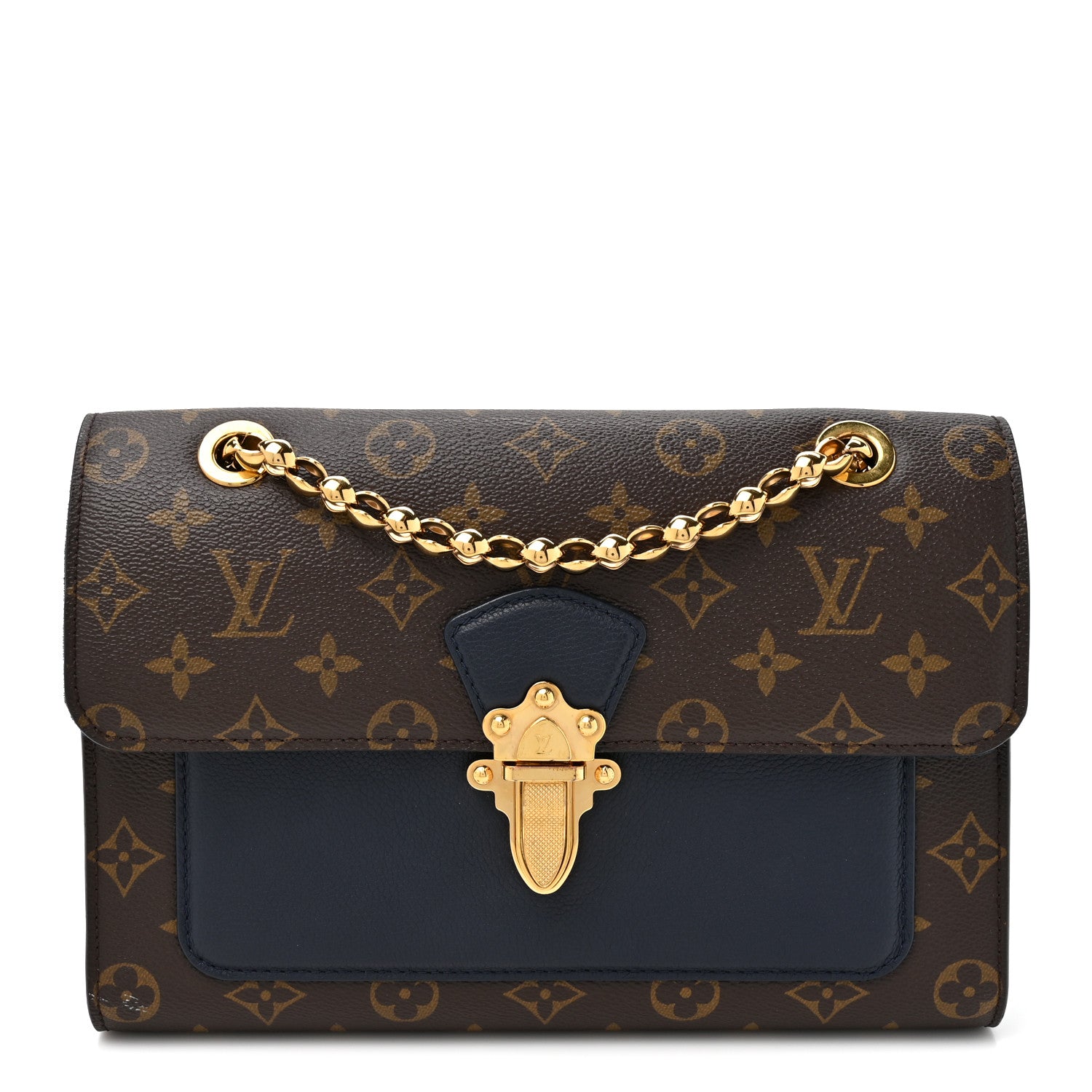 Louis Vuitton Monogram Victoire Blue Marine 1 of 10