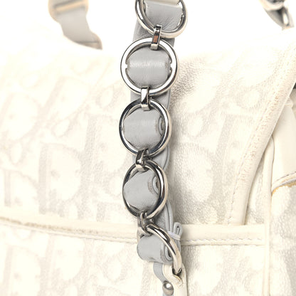 Christian Dior Monogram Romantique Trotter Bag Grey 15 of 20