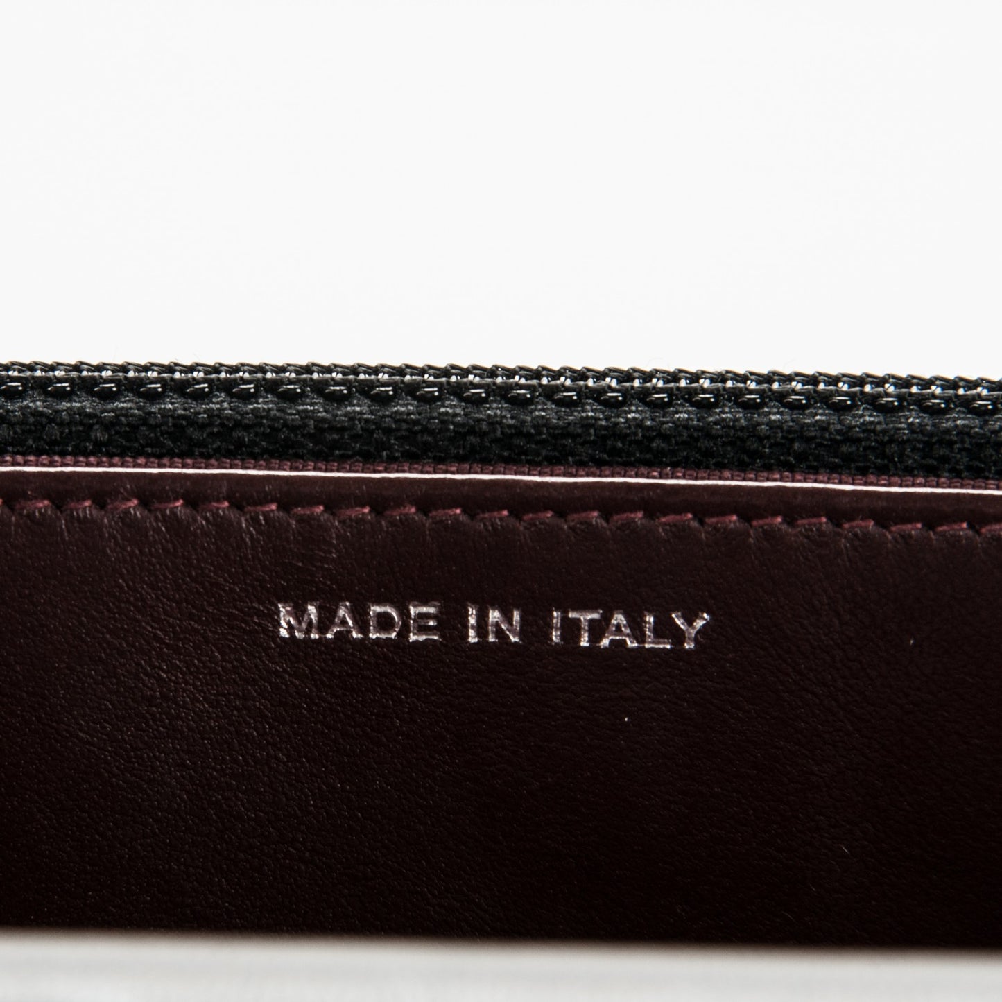 Lambskin Quilted Wallet On Chain WOC Black