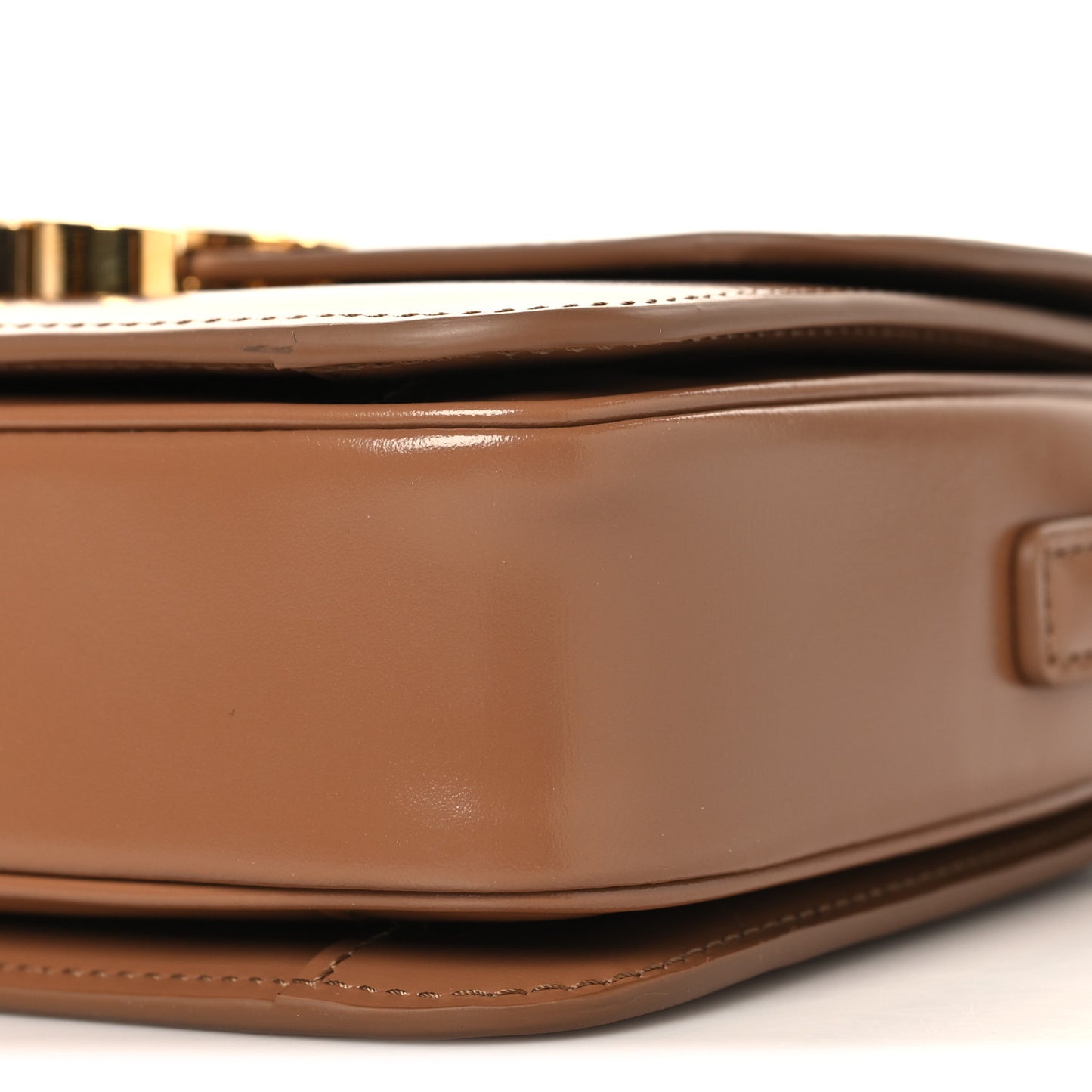 Shiny Calfskin Teen Triomphe Bronze