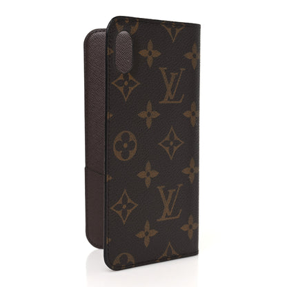Louis Vuitton Monogram iPhone XS Max Folio Case 3 of 6