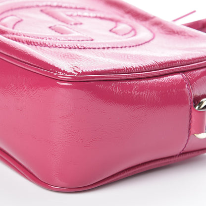Gucci Soft Patent Small Soho Disco Bag Bright Bougainvillea 9 of 9