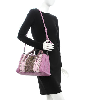 Bottega Veneta Nappa Ayers Small Roma Tote Twilight 2 of 10