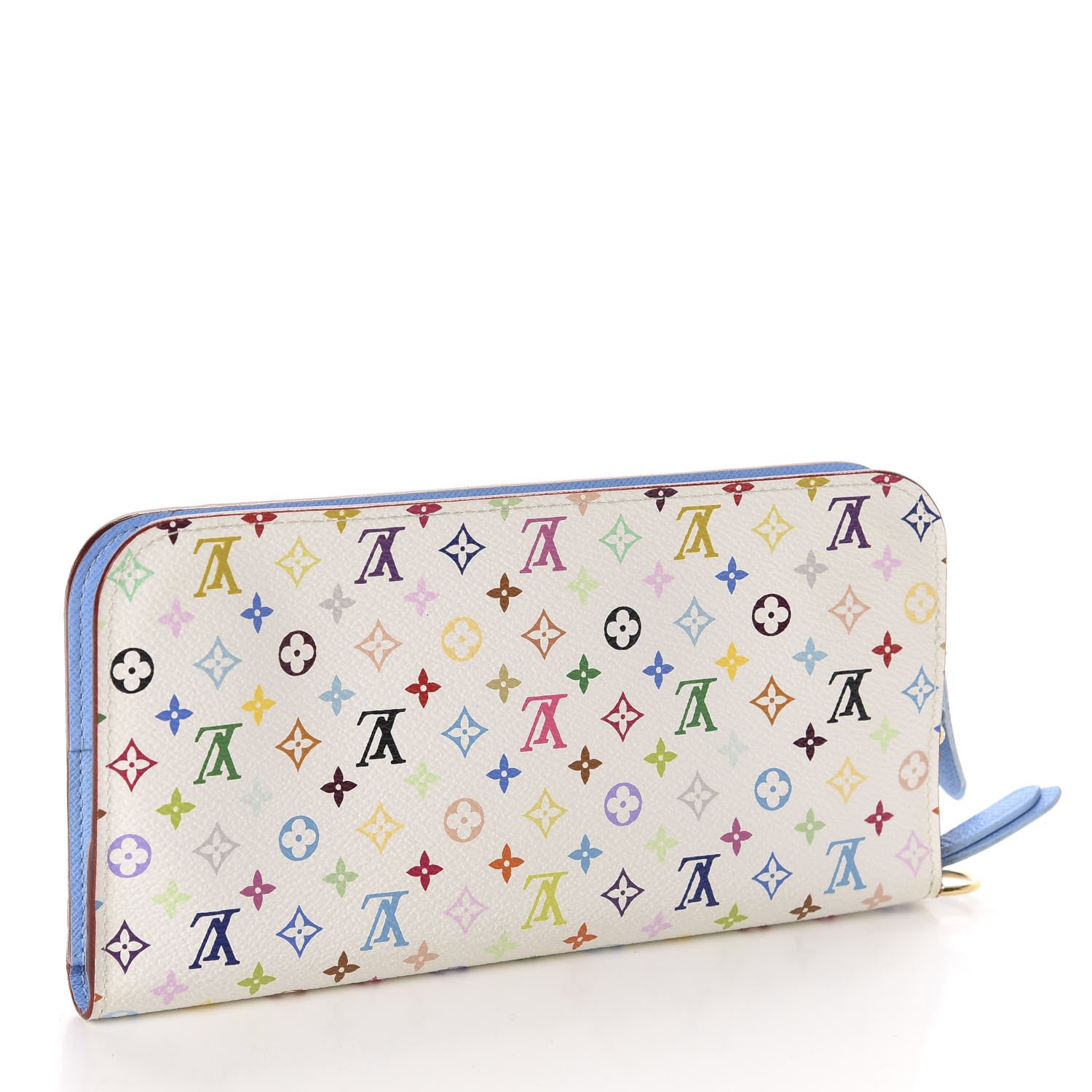 Louis Vuitton Monogram Multicolor Insolite Wallet White Raisin 3 of 6