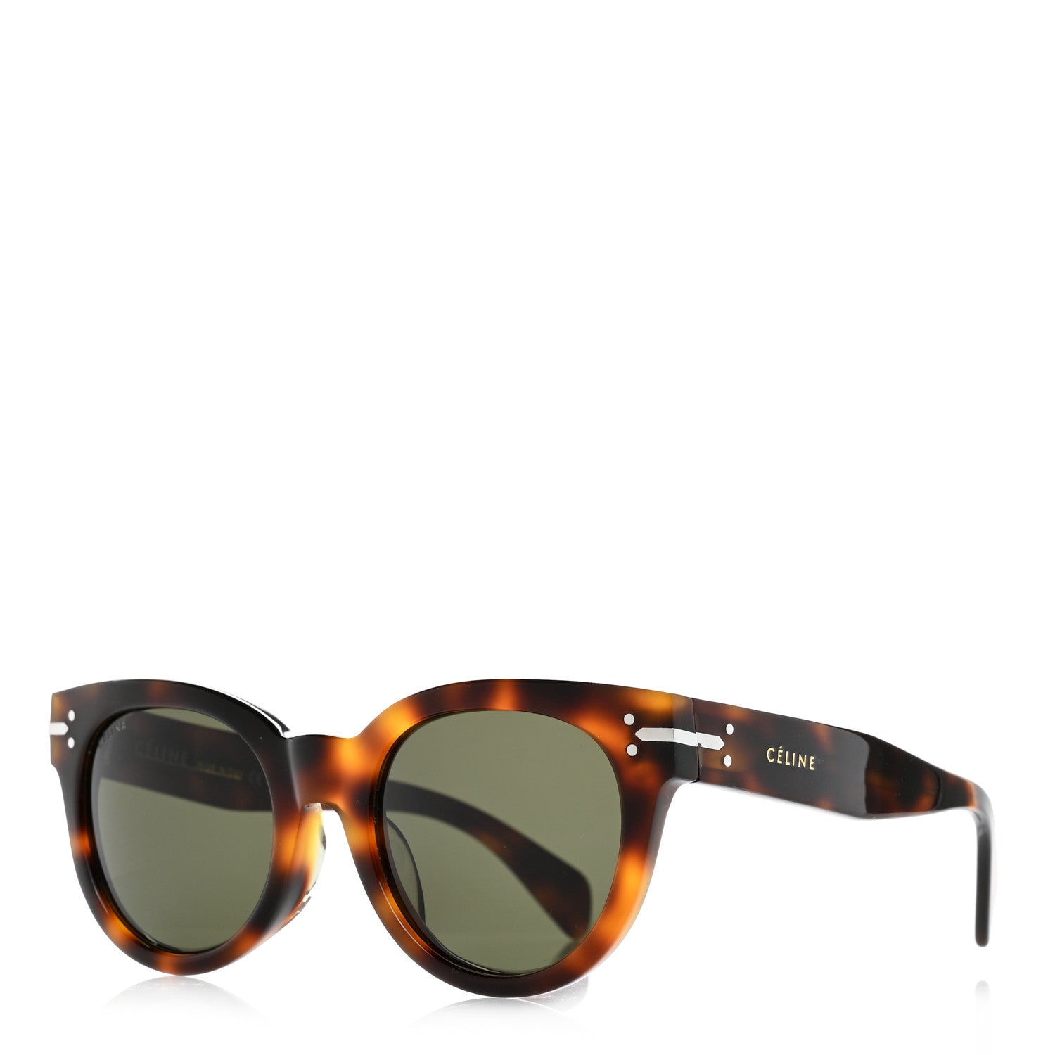 Celine Acetate Sunglasses CL 41047/S Havana 1 of 8