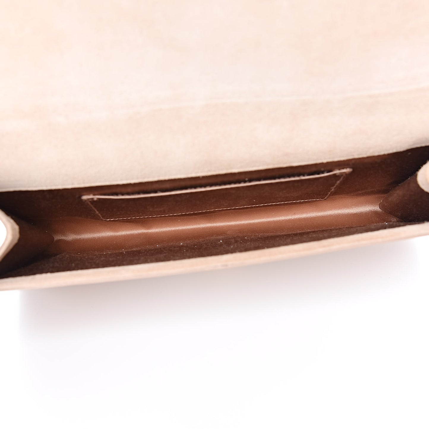 Patent Calfskin Large Belle De Jour Clutch Chair