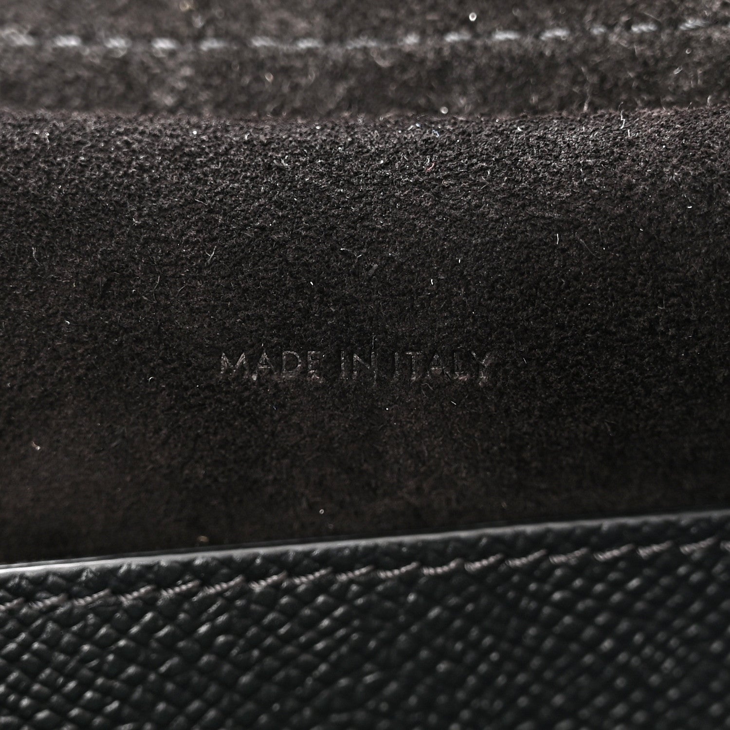 Celine Grained Calfskin Micro Belt Bag Black 6 of 9