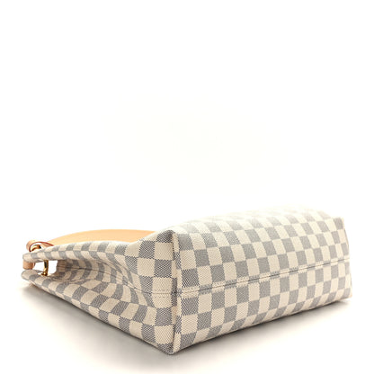 Louis Vuitton Damier Azur Graceful PM Rose Ballerine 4 of 8