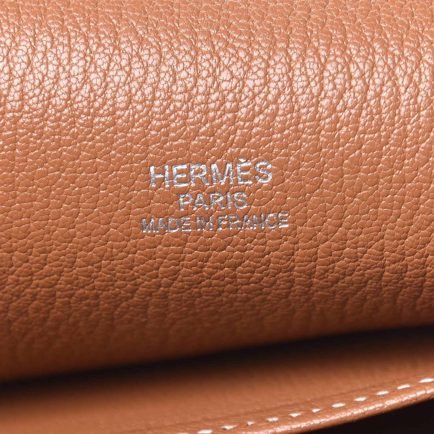 Hermes Taurillon Clemence Jypsiere 37 Gold 6 of 16